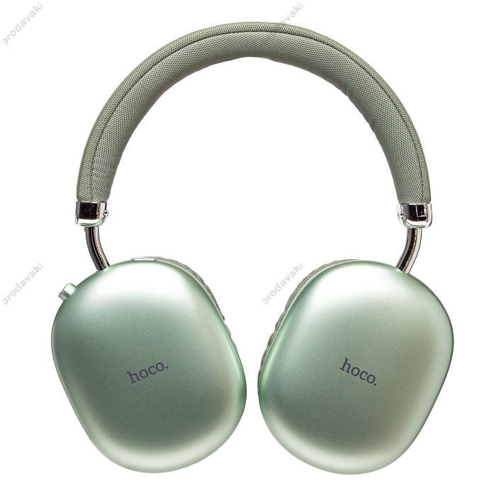 Бездротові Bluetooth навушники Hoco W35 Max Joy headphones BT 5.3 Green